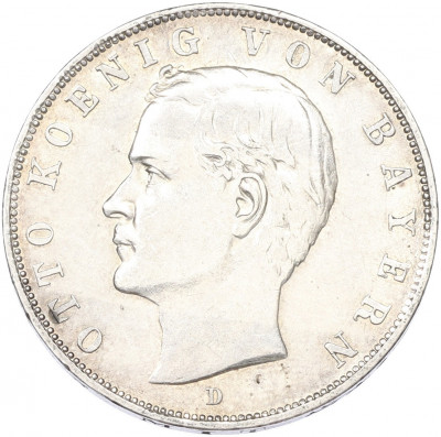 3 марки 1913 года D Германия (Бавария)