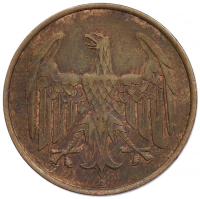 4 рейхспфеннига 1932 года А Германия