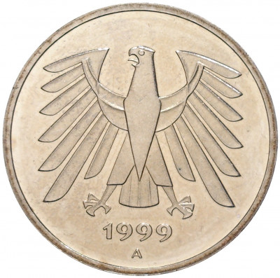 5 марок 1999 года А Германия