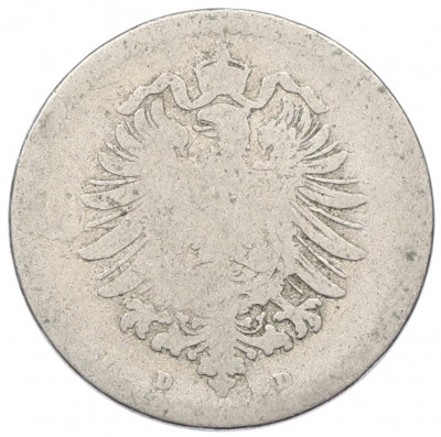 5 пфеннигов 1876 года D Германия