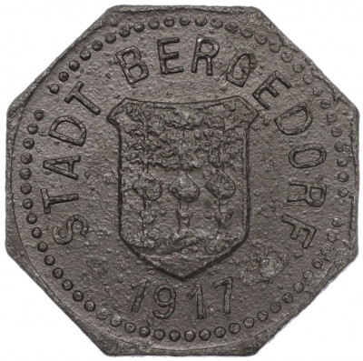 5 пфеннигов 1917 года Германия — город Бергедорф (Нотгельд)