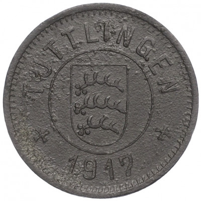 5 пфеннигов 1917 года Германия — город Туттлинген (Нотгельд)