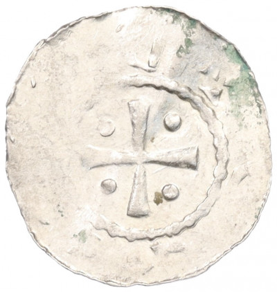 Денарий 1059-1086 года Йевер — Герман