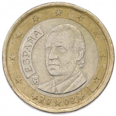 1 евро 2002 года Испания