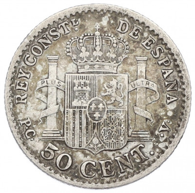 50 сентимо 1910 года Испания