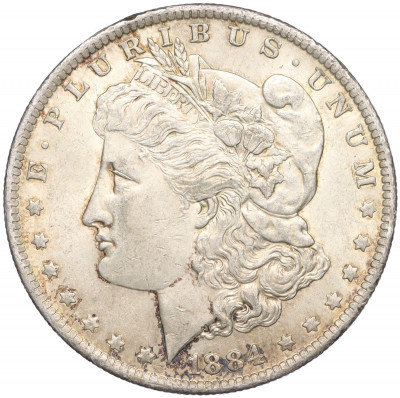 1 доллар 1884 года О США