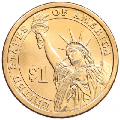 1 доллар 2008 года (Р) США «5-й президент США Джеймс Монро»