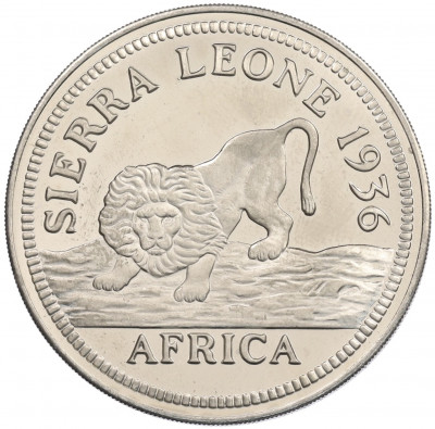 1 крона 1936 года Сьерра-Леоне (Unusual)