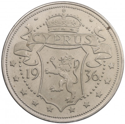 1 крона 1936 года Кипр — Эдуард VIII (Unusual)