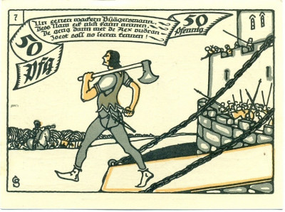 50 пфеннигов 1921 года Германия — Шмидеберг (Нотгельд)