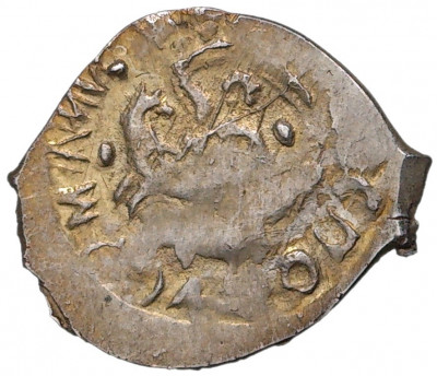 Денга 1425-1462 года Василий II «Темный» (Москва) — ГП2 2151 (Ст.редк.V)