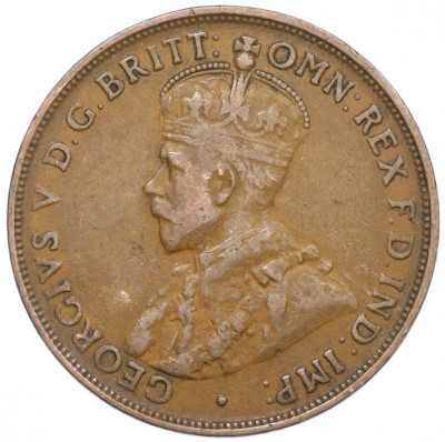 1 пенни 1921 года Австралия