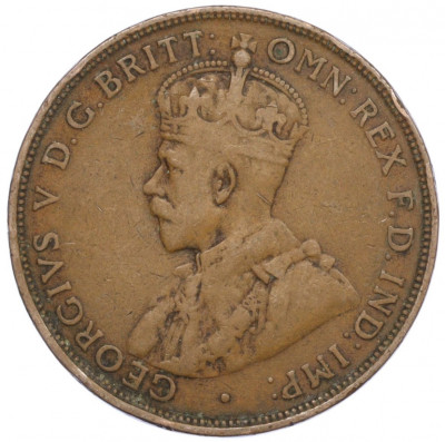 1 пенни 1922 года Австралия