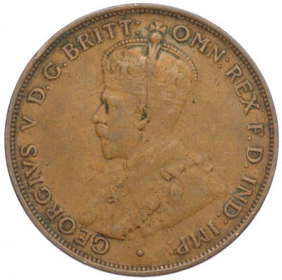 1 пенни 1934 года Австралия