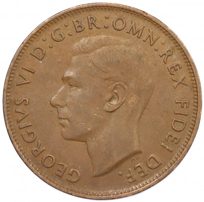 1 пенни 1952 года Австралия