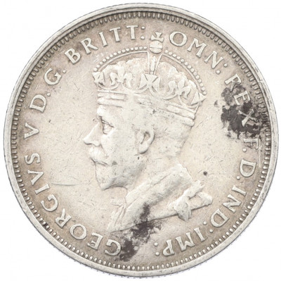 1 флорин 1927 года Австралия «Открытие здания парламента в Канберре»