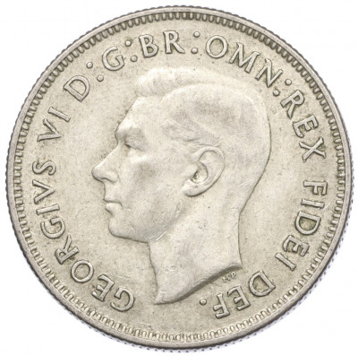 1 флорин 1951 года Австралия «50 лет Федерации»