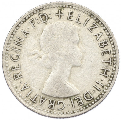 1 шиллинг 1957 года Австралия