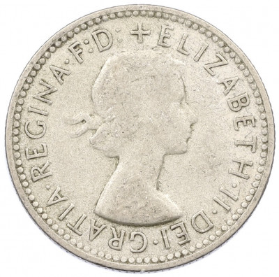 1 шиллинг 1958 года Австралия