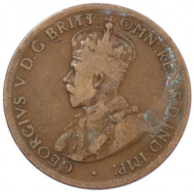 1/2 пенни 1922 года Австралия