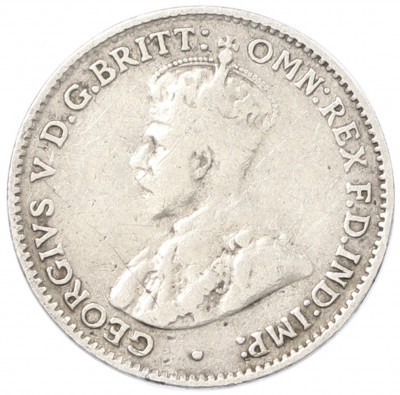 3 пенса 1927 года Австралия