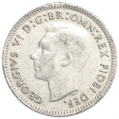 3 пенса 1950 года Австралия