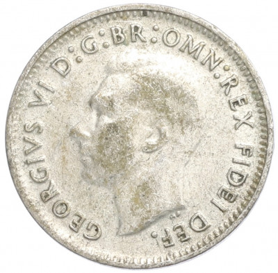 3 пенса 1950 года Австралия