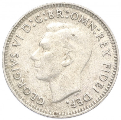 3 пенса 1952 года Австралия