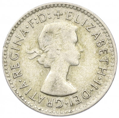 3 пенса 1955 года Австралия