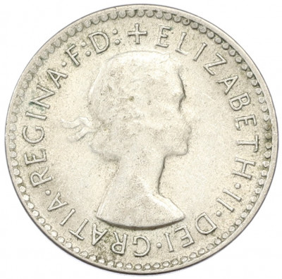 3 пенса 1958 года Австралия