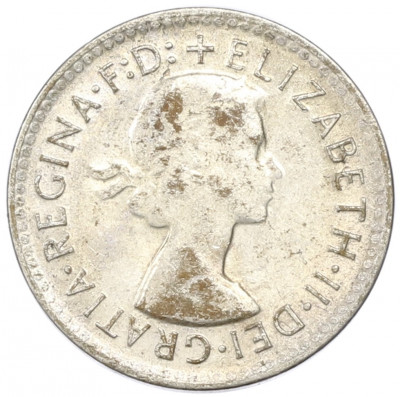 3 пенса 1960 года Австралия