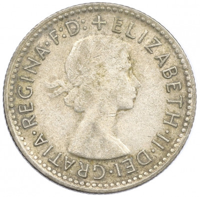 6 пенсов 1957 года Австралия