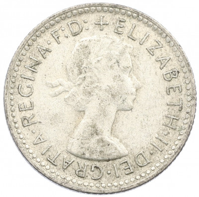 6 пенсов 1961 года Австралия