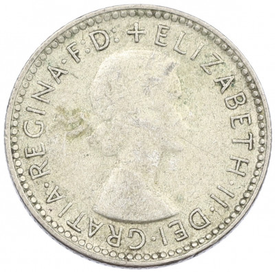 6 пенсов 1963 года Австралия