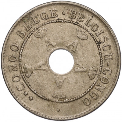 10 сантимов 1911 года Бельгийское Конго