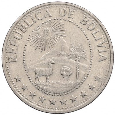 1 песо 1978 года Боливия
