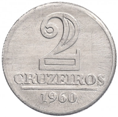 2 крузейро 1960 года Бразилия