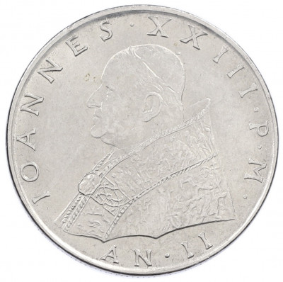 100 лир 1960 года Ватикан