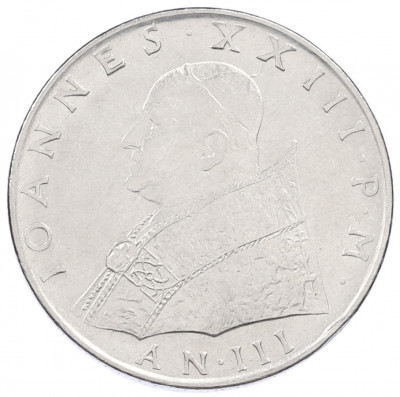 100 лир 1961 года Ватикан