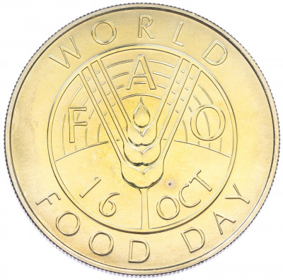 10 долларов 1981 года Восточные Карибы «ФАО — Всемирный день продовольствия»