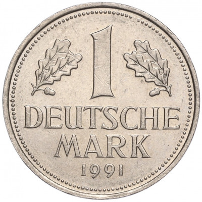 1 марка 1991 года G Германия