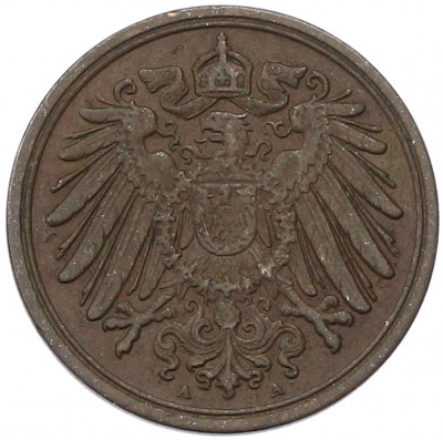 1 пфенниг 1912 года A Германия