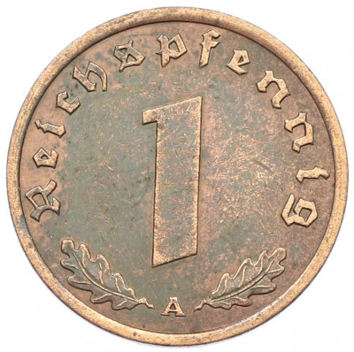 1 рейхспфенниг 1940 года A Германия