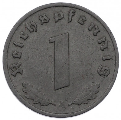 1 рейхспфенниг 1941 года A Германия