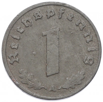 1 рейхспфенниг 1942 года A Германия