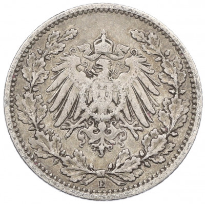 1/2 марки 1905 года E Германия