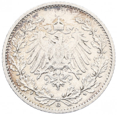 1/2 марки 1906 года G Германия
