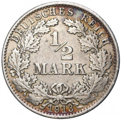 1/2 марки 1913 года E Германия