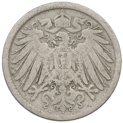 10 пфеннигов 1900 года J Германия