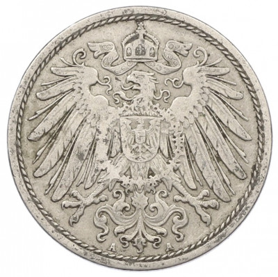 10 пфеннигов 1906 года A Германия